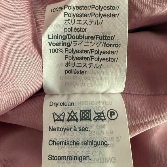 J.Crew Faux Fur Sleeveless Vest Pockets Zip Up Closure Lined Small Guava Berry - Picture 11 of 16